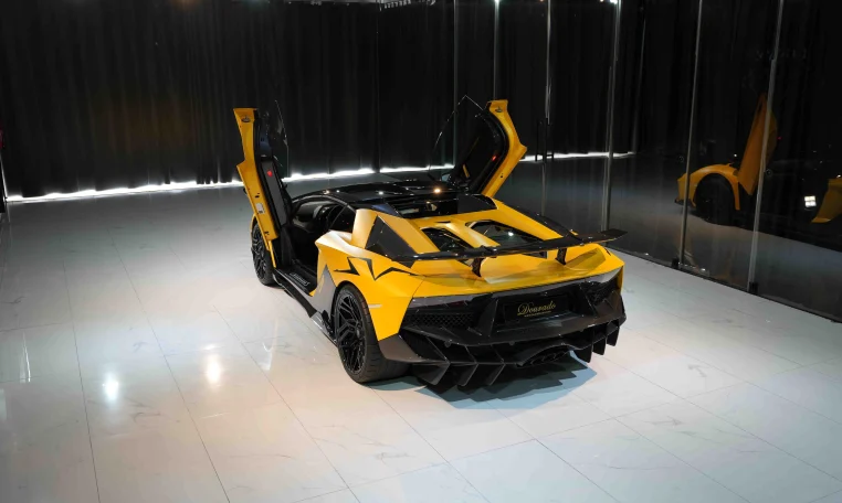 Lamborghini Aventador SV Roadster Onyx SX Edition for sale in Dubai