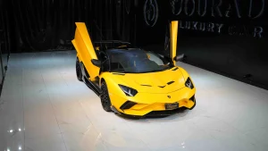 Lamborghini Aventador SV Roadster Onyx SX Edition for sale in Dubai