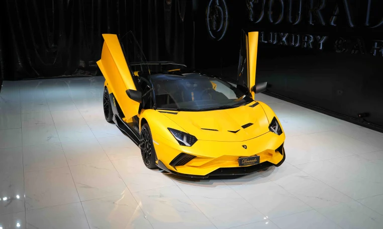 Lamborghini Aventador SV Roadster Onyx SX Edition for sale in Dubai