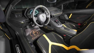 Lamborghini Aventador SV Roadster Onyx SX Edition for sale in Dubai