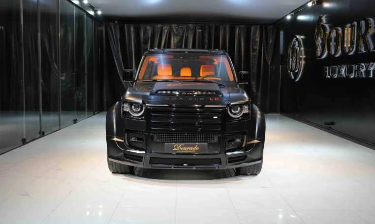 Land Rover Defender 110 P525 Lumma CLR LD Black for sale in Dubai