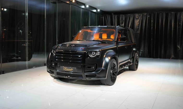 Land Rover Defender 110 P525 Lumma CLR LD Black for sale in Dubai
