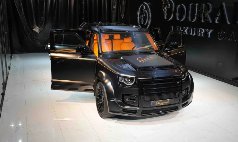 Land Rover Defender 110 P525 Lumma CLR LD Black for sale in Dubai
