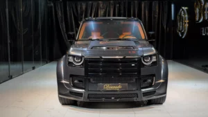 Land Rover Defender P525 Lumma CLR LD grey for sale in dubai 2