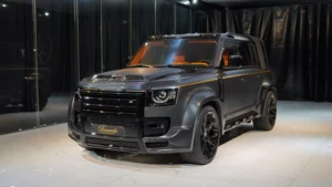 Land Rover Defender P525 Lumma CLR LD grey for sale in dubai 3