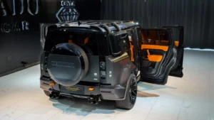 Land Rover Defender P525 Lumma CLR LD grey for sale in dubai 7
