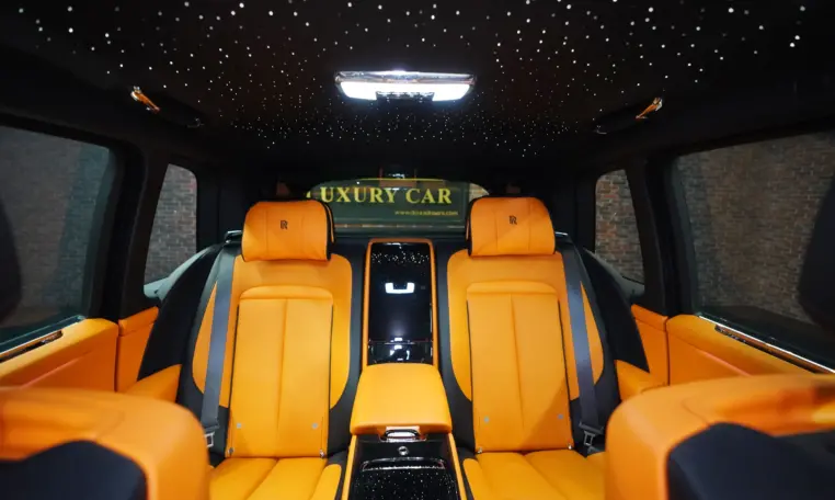 Rolls Royce Cullinan Onyx Concept gold for sale in Dubai