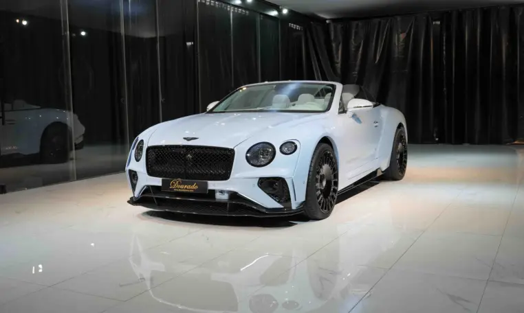 Bentley Continental GTC Onyx Concept with baby blue color for sale in Dubai