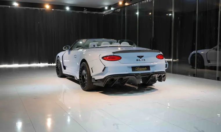Bentley Continental GTC Onyx Concept with baby blue color for sale in Dubai