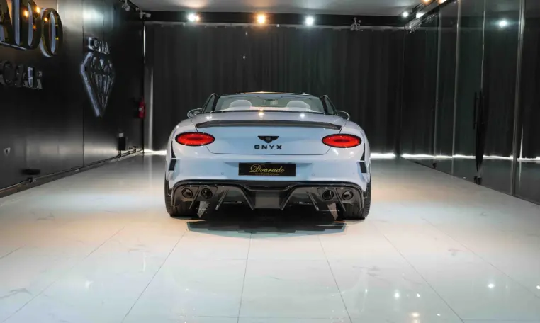 Bentley Continental GTC Onyx Concept with baby blue color for sale in Dubai