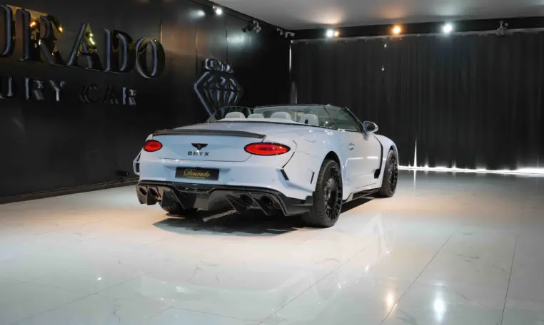 Bentley Continental GTC Onyx Concept with baby blue color for sale in Dubai
