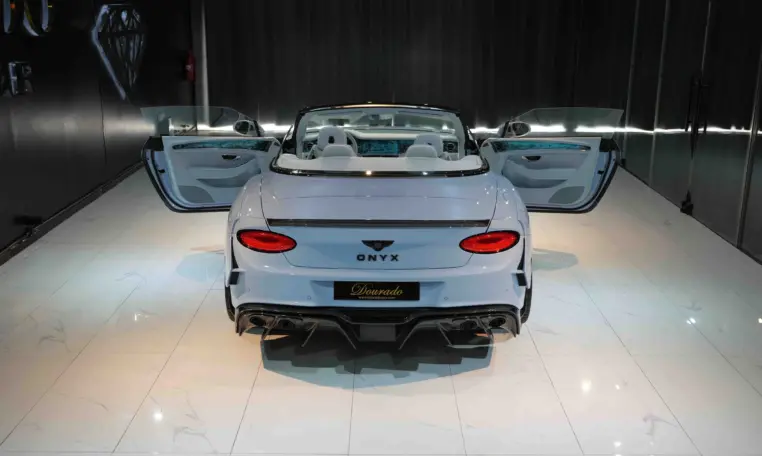Bentley Continental GTC Onyx Concept with baby blue color for sale in Dubai