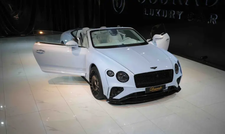 Bentley Continental GTC Onyx Concept with baby blue color for sale in Dubai