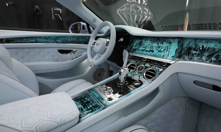 Bentley Continental GTC Onyx Concept with baby blue color for sale in Dubai