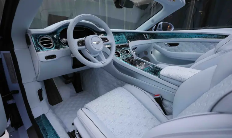 Bentley Continental GTC Onyx Concept with baby blue color for sale in Dubai