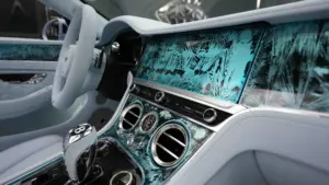 Bentley Continental GTC Onyx Concept with baby blue color for sale in Dubai