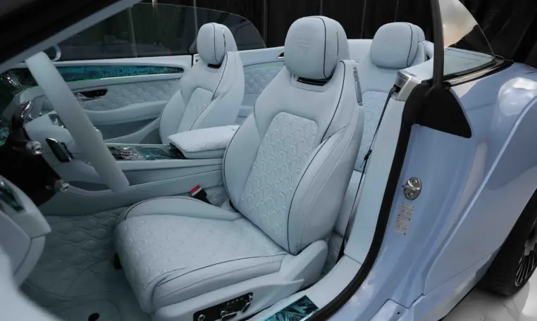 Bentley Continental GTC Onyx Concept with baby blue color for sale in Dubai