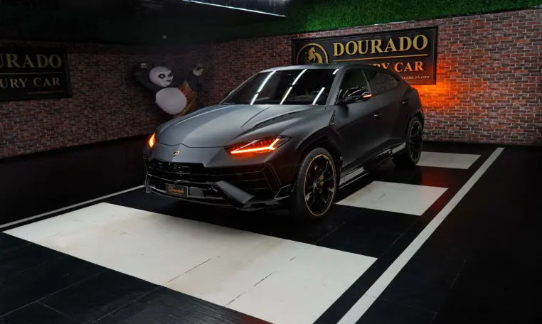 Lamborghini Urus S with yellow interior for sale in Dubai