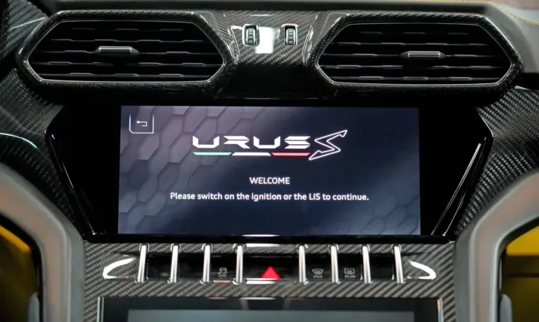 Lamborghini Urus S with yellow interior for sale in Dubai