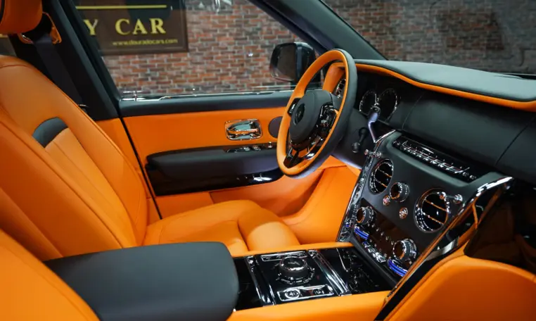 Rolls Royce Cullinan Onyx Concept silver for sale in Dubai