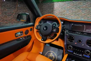 Rolls Royce Cullinan Onyx Concept silver for sale in Dubai