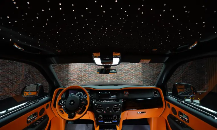 Rolls Royce Cullinan Onyx Concept silver for sale in Dubai