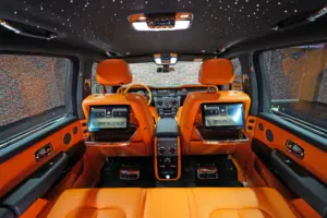 Rolls Royce Cullinan Onyx Concept silver for sale in Dubai