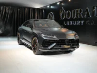 Lamborghini Urus S orange luxury car for sale at Dubai