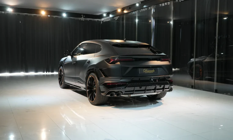 Lamborghini Urus S orange luxury car for sale at Dubai