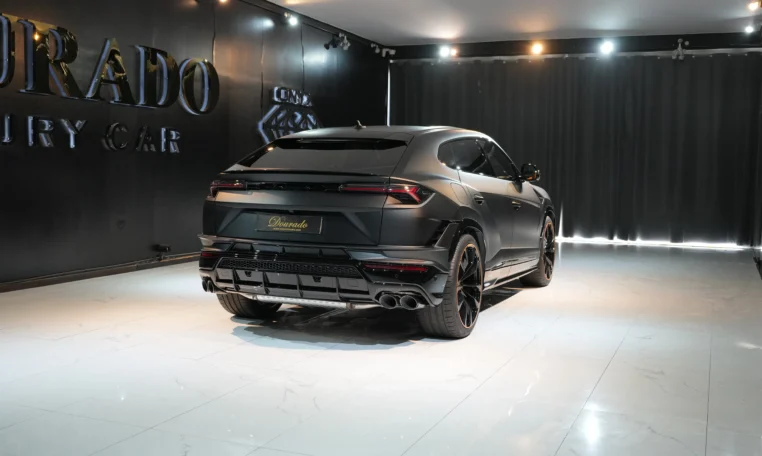 Lamborghini Urus S orange luxury car for sale at Dubai