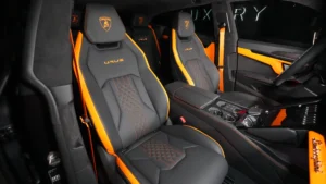 Lamborghini Urus S orange luxury car for sale at Dubai