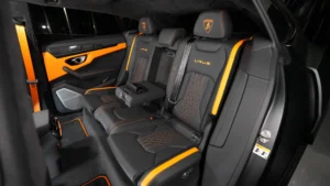 Lamborghini Urus S orange luxury car for sale at Dubai