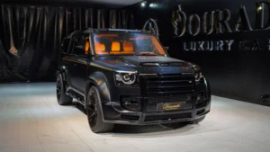 Land Rover Defender P525 Lumma CLR LD black for sale in dubai 1