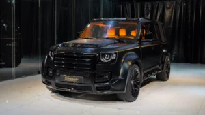 Land Rover Defender P525 Lumma CLR LD black for sale in dubai 3