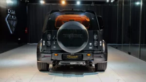 Land Rover Defender P525 Lumma CLR LD black for sale in dubai 5