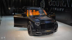 Land Rover Defender P525 Lumma CLR LD black for sale in dubai 8