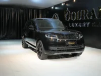 Range Rover Autobiography P530 Black and red FOR sale in Dubai