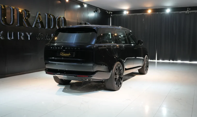 Range Rover Autobiography P530 Black and red FOR sale in Dubai