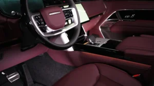 Range Rover Autobiography P530 Black and red FOR sale in Dubai