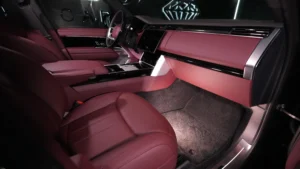 Range Rover Autobiography P530 Black and red FOR sale in Dubai