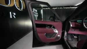 Range Rover Autobiography P530 Black and red FOR sale in Dubai