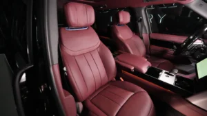 Range Rover Autobiography P530 Black and red FOR sale in Dubai