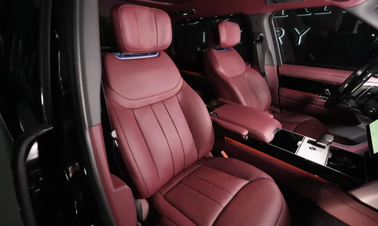 Range Rover Autobiography P530 Black and red FOR sale in Dubai