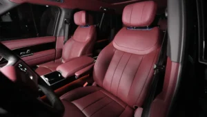 Range Rover Autobiography P530 Black and red FOR sale in Dubai