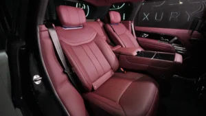 Range Rover Autobiography P530 Black and red FOR sale in Dubai