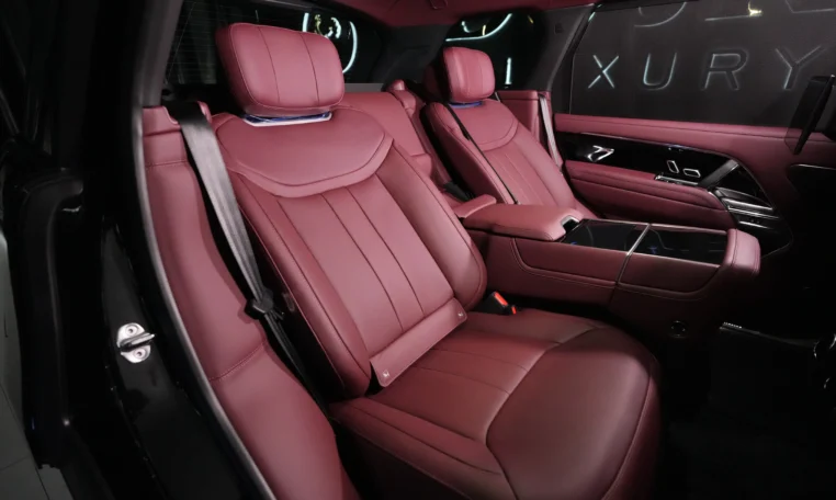 Range Rover Autobiography P530 Black and red FOR sale in Dubai