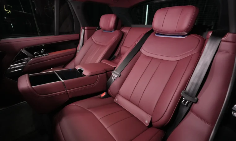 Range Rover Autobiography P530 Black and red FOR sale in Dubai