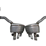 Bentley Continental GTC Exhaust Muffler Silencer LH & RH Silver OEM 3SD253607F 3SD253608F for sale in dubai 2