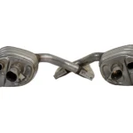 Bentley Continental GTC Exhaust Muffler Silencer LH & RH Silver OEM 3SD253607F 3SD253608F for sale in dubai 3