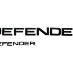 Land Rover Defender Black Hood + Tail badge Letters for sale in dubai